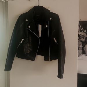 Faux Leather Jacket